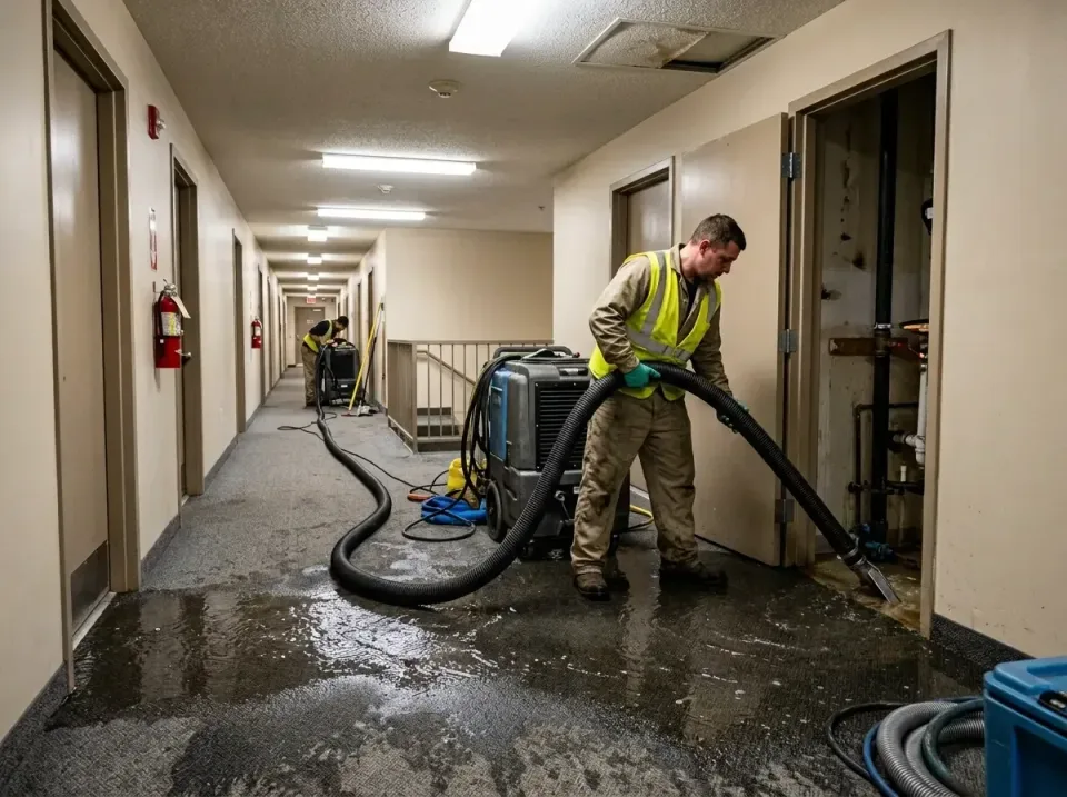multi-unit-apartment-hallway-f-005 — frequently asked questions, Emergency Burst Pipe Water Extraction & Removal in Coquille…